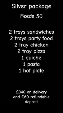 Silver package - Feeds 50